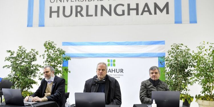 Hurlingham | Zabaleta y Perczyk presentaron el plan de obras para la UNAHUR