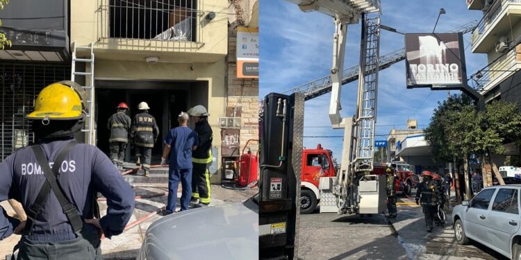 Incendio en Ramos Mejía: Murieron tres personas, entre ellas, una niña