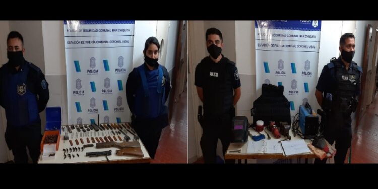 Coronel Vidal: La policía capturó a un hombre que fabricaba armas «tumberas»