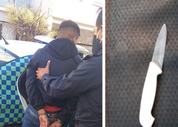 Berazategui: Un hombre atacó a una mujer con un cuchillo  para robarle y fue detenido