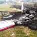 General Rodríguez: Se estrelló una avioneta y dos personas murieron quemadas