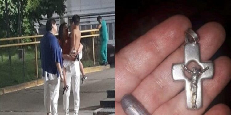 Milagro en Tucumán: Una bala perdida impactó en un crucifijo y le salvó la vida a un niño