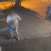 Bernal: Un grupo de delincuentes asaltó a varias personas y le apuntaron con armas a un nene