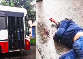 Tucumán: Venía de asaltar y se mató impactando contra un colectivo