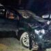 González Catán: Tres delincuentes robaron una camioneta, colisionaron y fueron detenidos.