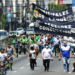 Multitudinaria movilización de la Federación en apoyo a los trabajadores municipales de Lanús