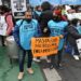 Organizaciones sociales realizaron un «ollazo» contra el Gobierno porteño.