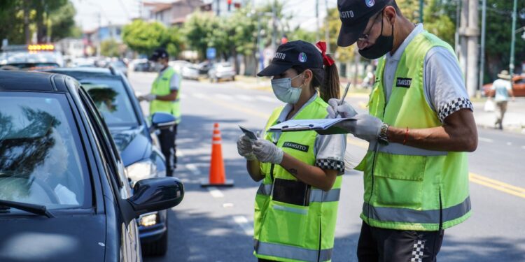 Vicente López intensifica los controles vehiculares