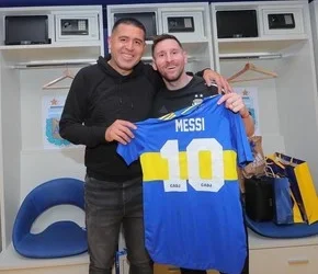 DESPEDIDA DE RIQUELME EN LA BOMBONERA.