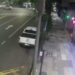 Alcohol, choque y vuelco en Palermo.