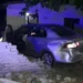 Un auto se incrustó en una casa de José C. Paz después de chocar con dos motochorros.