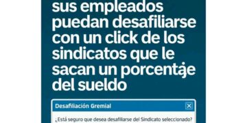 ARCA: LOS TRABAJADORES PODRAN DAR DE BAJA A SUS SINDICATOS DESDE  LA WEB DE  ARCA .