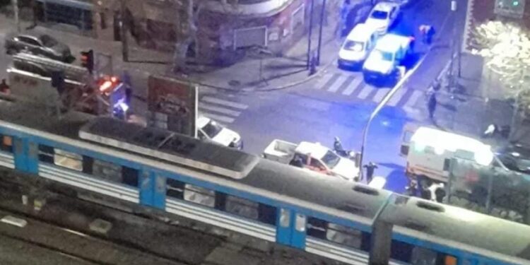 HAEDO : TREN SARMIENTO ACCIDENTE FATAL.
