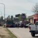 MERLO : COLECTIVO CHOCA A MOTO Y FALLECE EL CONDUCTOR .