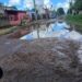 Merlo otra vez es noticia por un enorme bache en las calles Bariloche y Arenales, en el Barrio El Palomo.
