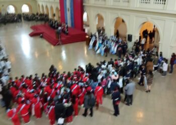 El Palomar Colegio Militar de la Nación recibe a alumnos de 4 grado.