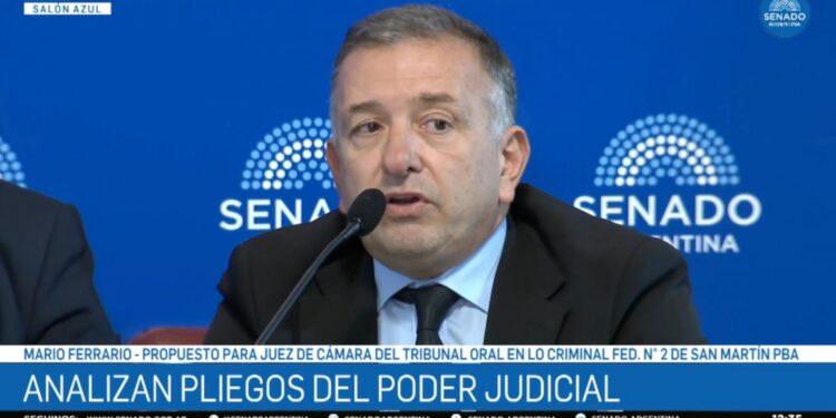 Mario Alberto Ferrario fue designado juez de Cámara del Tribunal Oral Federal N.º 2 de San Martín