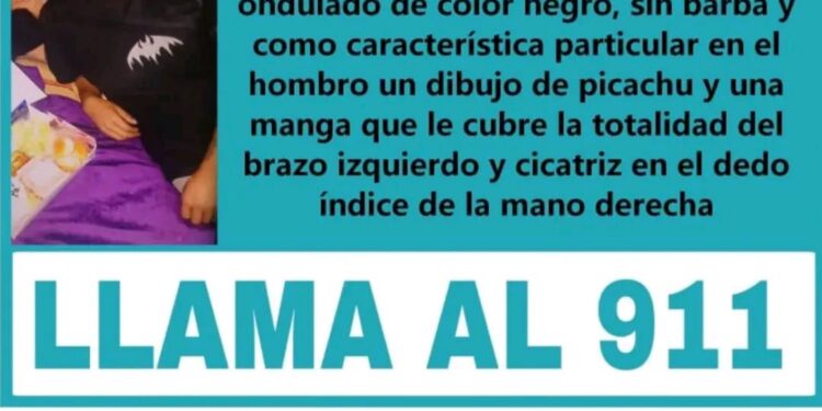 Buscan a Nahuel Orlando Carnero, un joven de 19 años desaparecido en Merlo