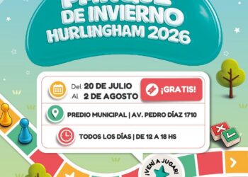 Vuelve el Parque de Invierno a Hurlingham con juegos, espectáculos y entrada gratuita.
