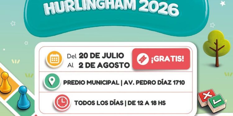 Vuelve el Parque de Invierno a Hurlingham con juegos, espectáculos y entrada gratuita.