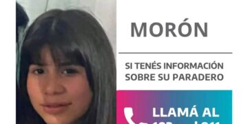 Buscan a Milena Iris Sumbay, una niña de 12 años vista por última vez en Morón