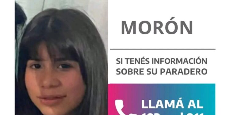 Buscan a Milena Iris Sumbay, una niña de 12 años vista por última vez en Morón