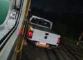 Hurlingham: Una formación de la línea Urquiza embistió a una camioneta .