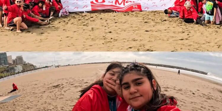 Alumnos de escuelas primarias de Morón viajaron a Mar del Plata para disfrutar de cuatro días de actividades, gracias al Municipio