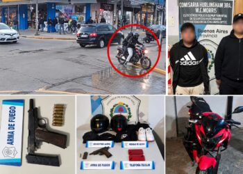 Hurlingham: Detuvieron al acusado de asaltar una joyería y disparar al aire durante la fuga en William Morris