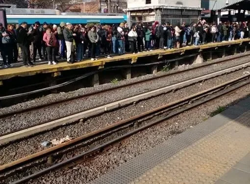 Demoras en el Tren Sarmiento