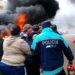 Tensión en San Pedro: trabajadores municipales protestaron frente al Palacio Municipal por descuentos salariales
