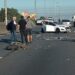 Persecución espectacular: huyó de un control en San Isidro, chocó en la Panamericana y fue capturado